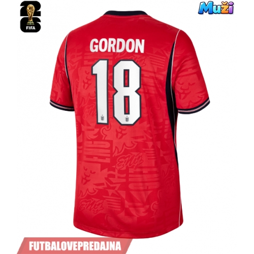 Lacne Muži Futbalové dres Anglicko Anthony Gordon #18 MS 2026 Krátky Rukáv - Preč